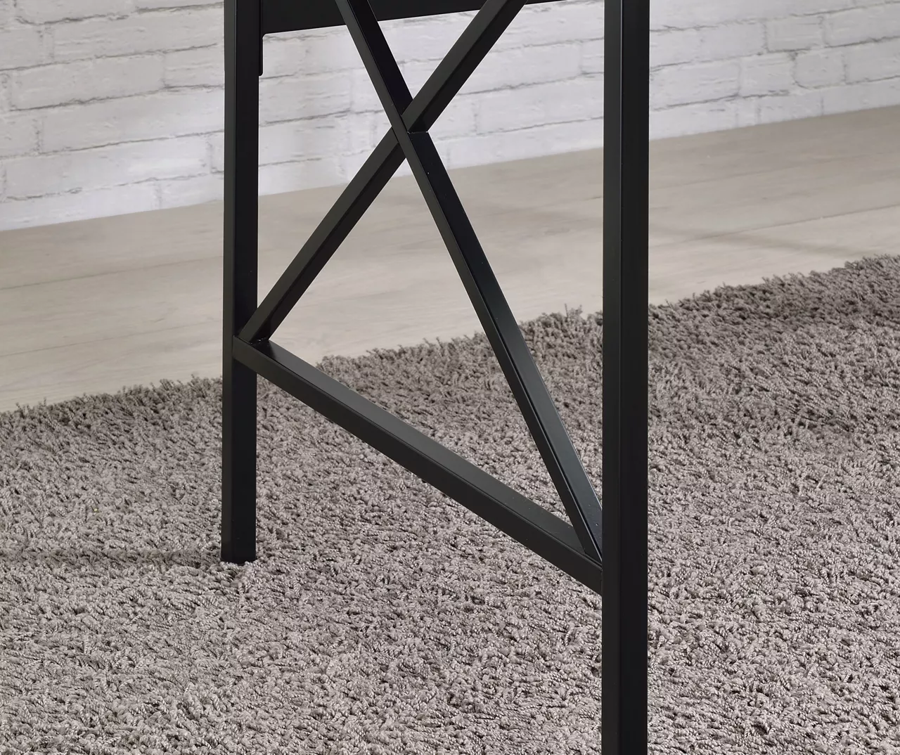 Corday Gray Wood Writing Desk With USB Charing 8 Corday Gray Wood Writing Desk With USB Charing - Image 6