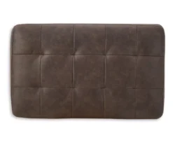 Signature Design By Ashley Maderla Faux Leather Ottoman -COSCO Store 810697964 A4 4