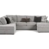 Broyhill Parkdale Silver Sectional -COSCO Store combo400002
