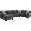 Signature Design By Ashley Ambee 3-Piece Sectional With Left-Facing Chaise -COSCO Store combo860014