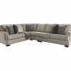 Signature Design By Ashley Bovarian Stone 3-Piece Sectional With Right-Facing Loveseat -COSCO Store combo860028