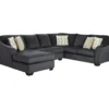 Signature Design By Ashley Eltmann Slate 3-Piece Sectional With Left-Facing Chaise -COSCO Store combo860039