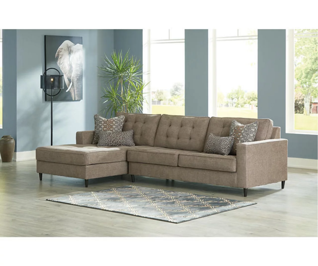 Signature Design By Ashley Flintshire Sectional With Left-Arm-Facing Chaise 4 Signature Design By Ashley Flintshire Sectional With Left-Arm-Facing Chaise - Image 2
