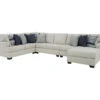 Signature Design By Ashley Lowder Stone 5-Piece Sectional With Right-Facing Chaise -COSCO Store combo870013