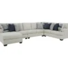 Signature Design By Ashley Lowder Stone 5-Piece Sectional With Left-Facing Chaise -COSCO Store combo870014