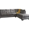 Signature Design By Ashley Maier Charcoal Sectional With Right-Facing Chaise -COSCO Store combo870017