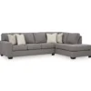 Broyhill Reydell Charcoal Sectional -COSCO Store combo980196