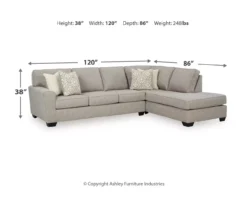 Broyhill Reydell Dune Sectional -COSCO Store combo980197 3