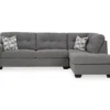 Signature Design By Ashley Highland Falls Gray Sectional -COSCO Store combo980201